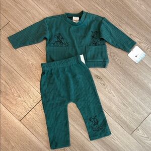 Disney Teal Baby Set with Character Design